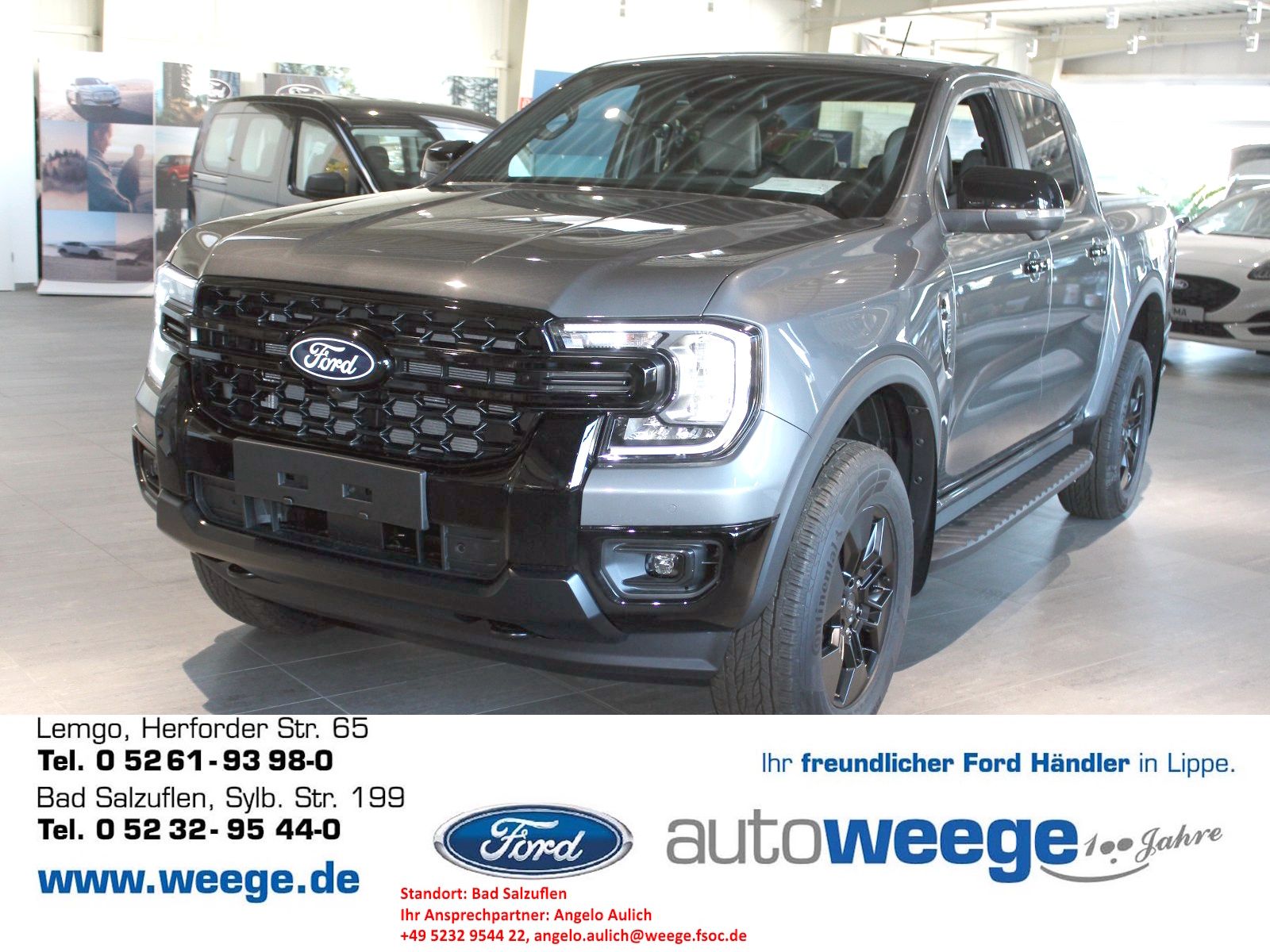 Fahrzeugabbildung Ford Ranger Plug-in-Hybrid Limited e-4WD Doppelkabine