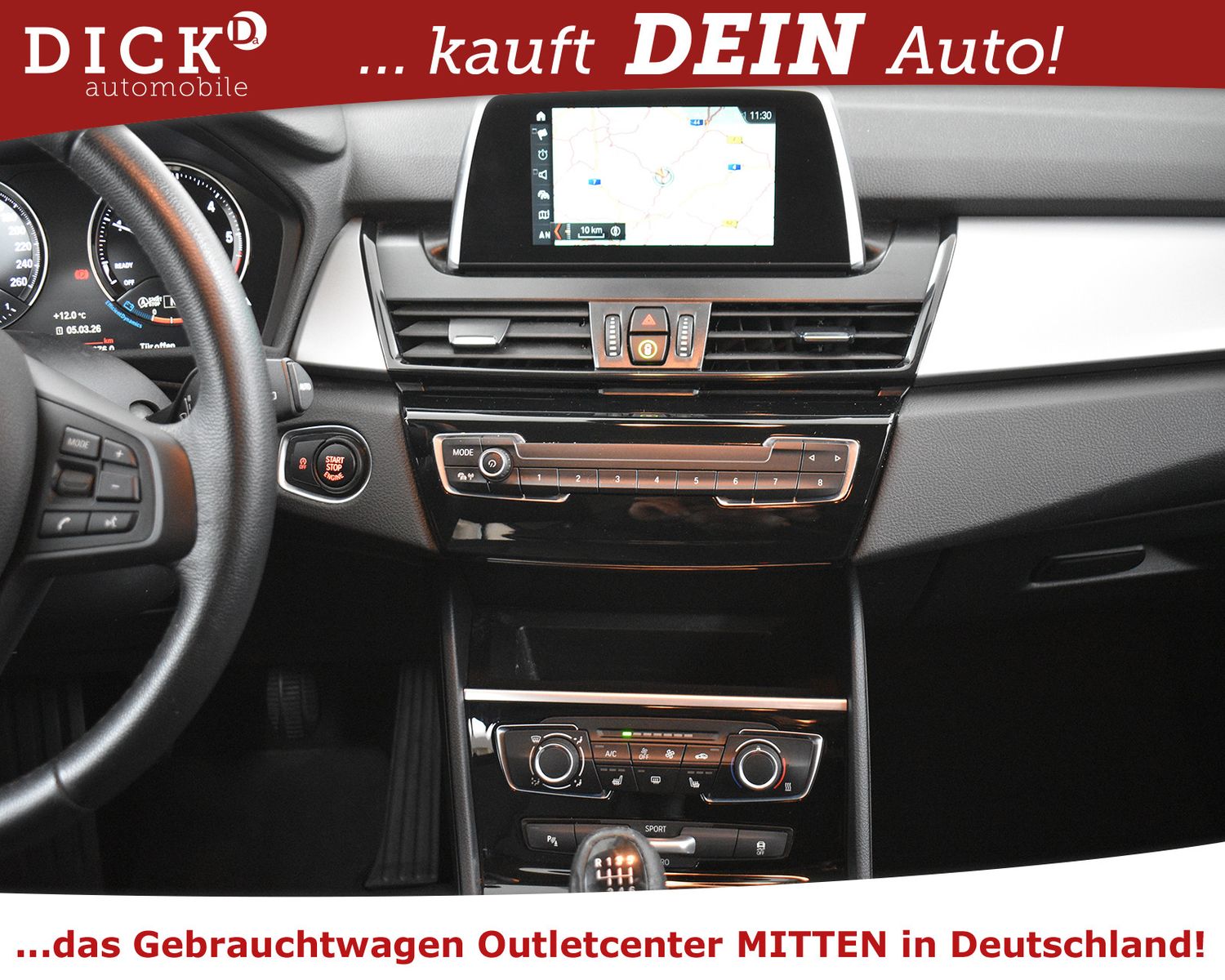 BMW 216d Gran Turism NAVI+SHZ+SERVICE NEU+PDC+TEMP+M - Image 14