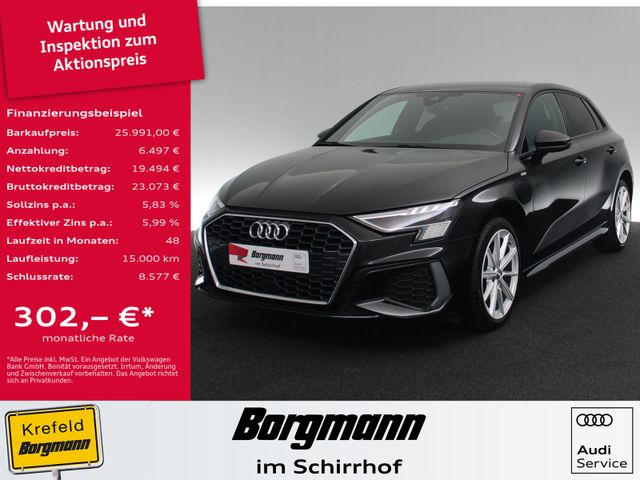 Audi A3 Sportback 40 TFSI e S line AHK MATRIX-LED ACC