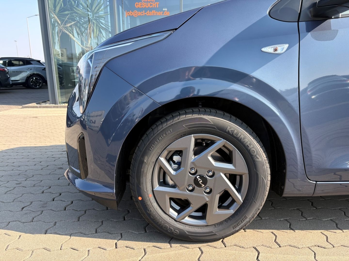 Fahrzeugabbildung Kia Picanto Vision Verkehrszeicherk Rückfahrkamera A
