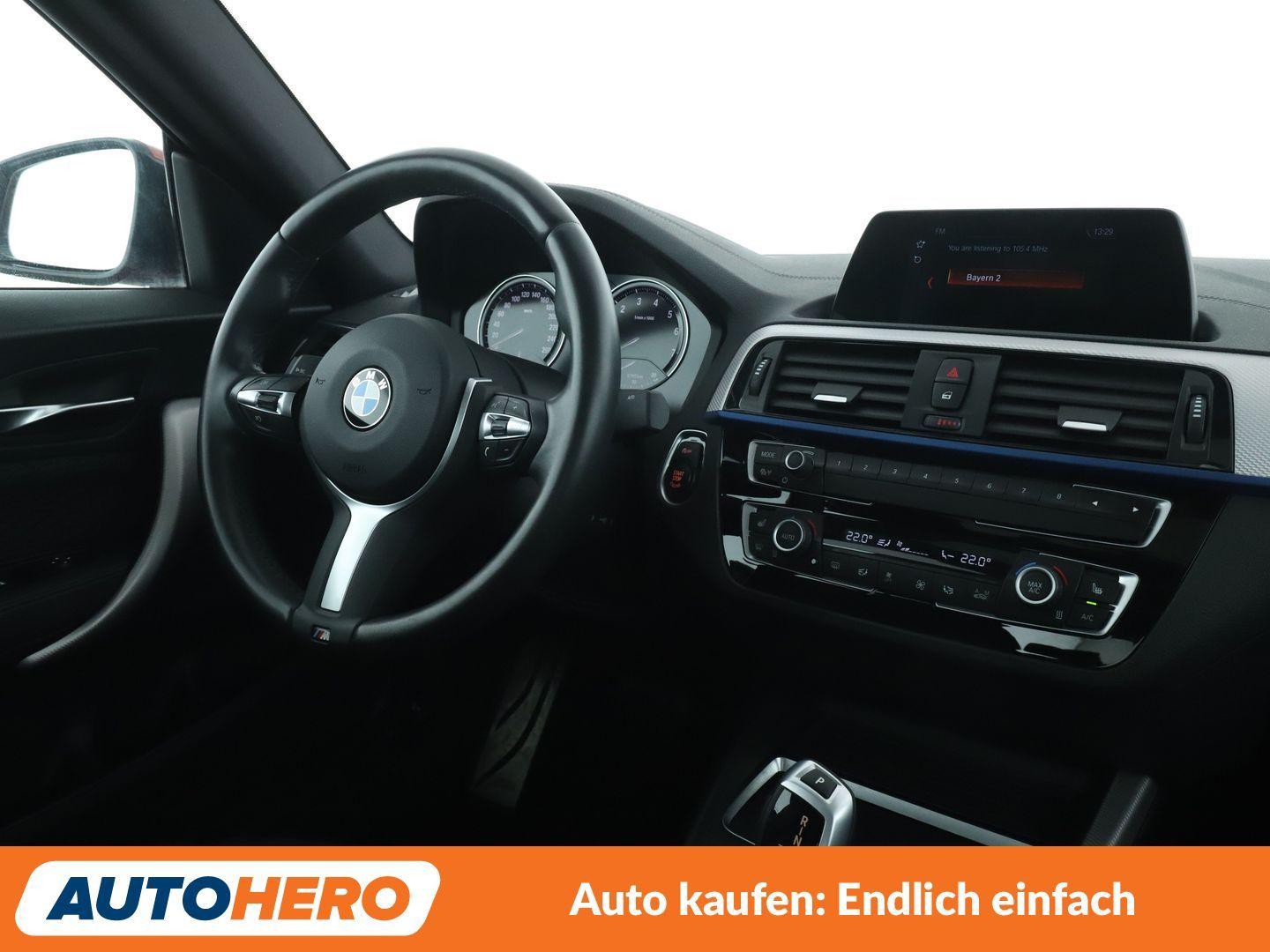 BMW 218 2er 218i M Sport Aut.*NAVI*LED*TEMPO*, миниатюра 12