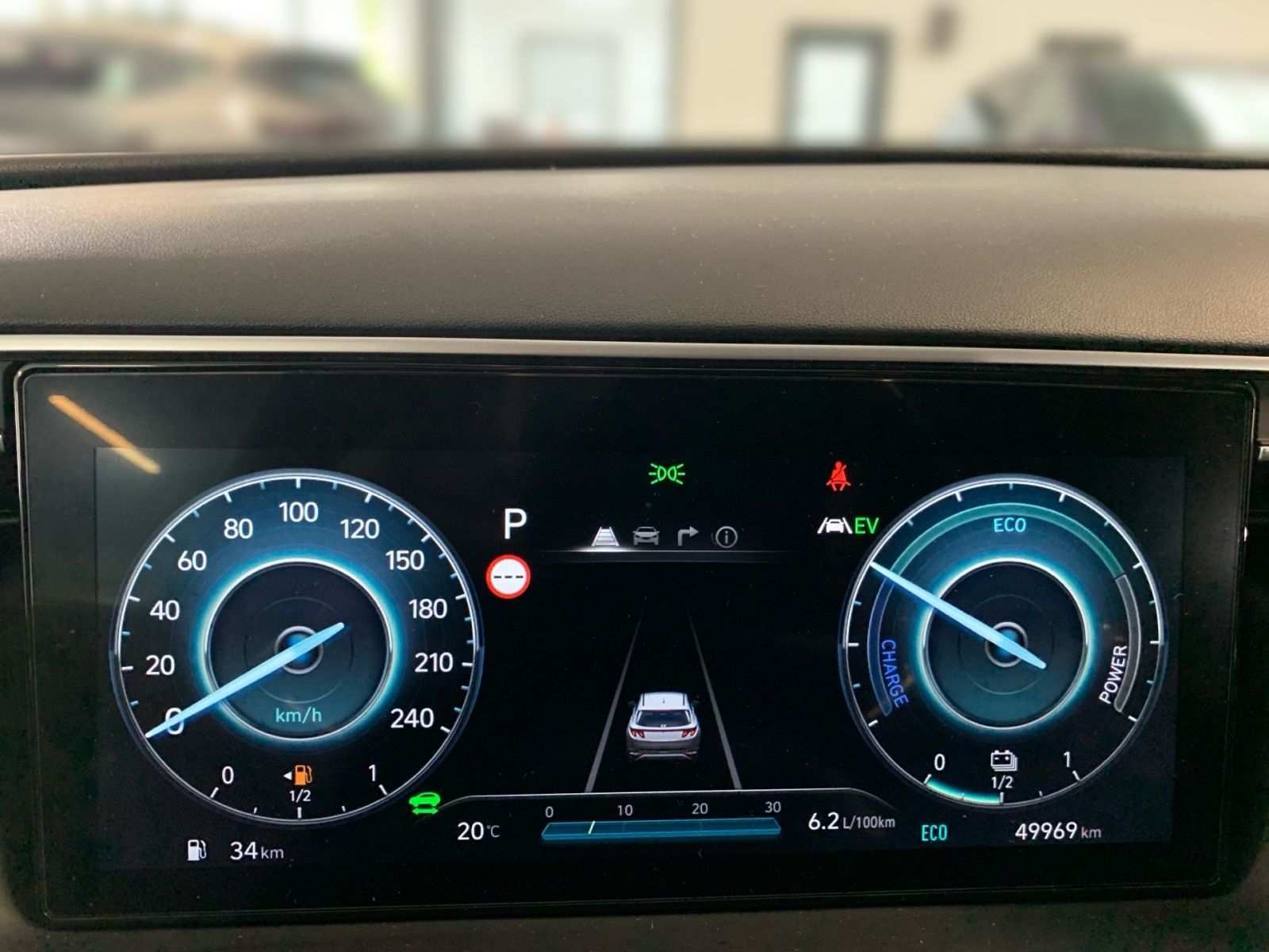 Fahrzeugabbildung Hyundai TUCSON 1.6 T-GDI Trend Hybrid el.HK Assi Krell