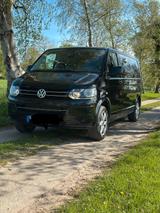 Volkswagen VW T5 Multivan, schwarz, langer Radstand, Top - Volkswagen: Multivan Langer Radstand