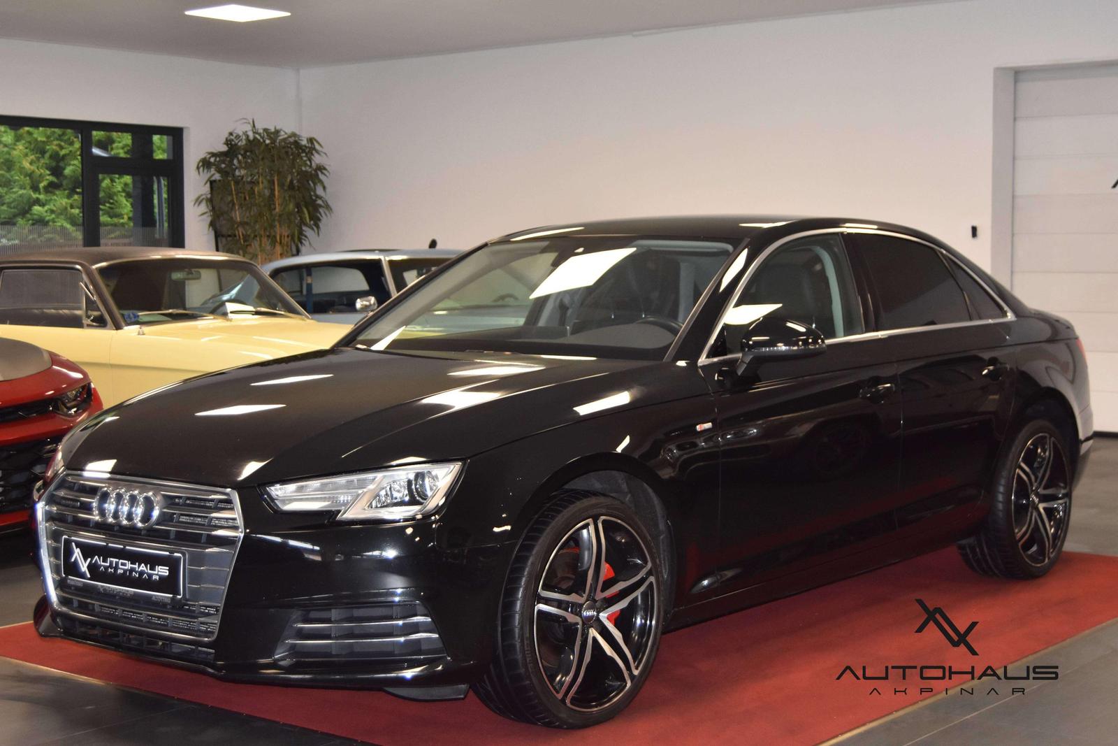 Audi A4 quattro s-line. VIRT. SHZ. NAVI. BLUE. KLIMA.