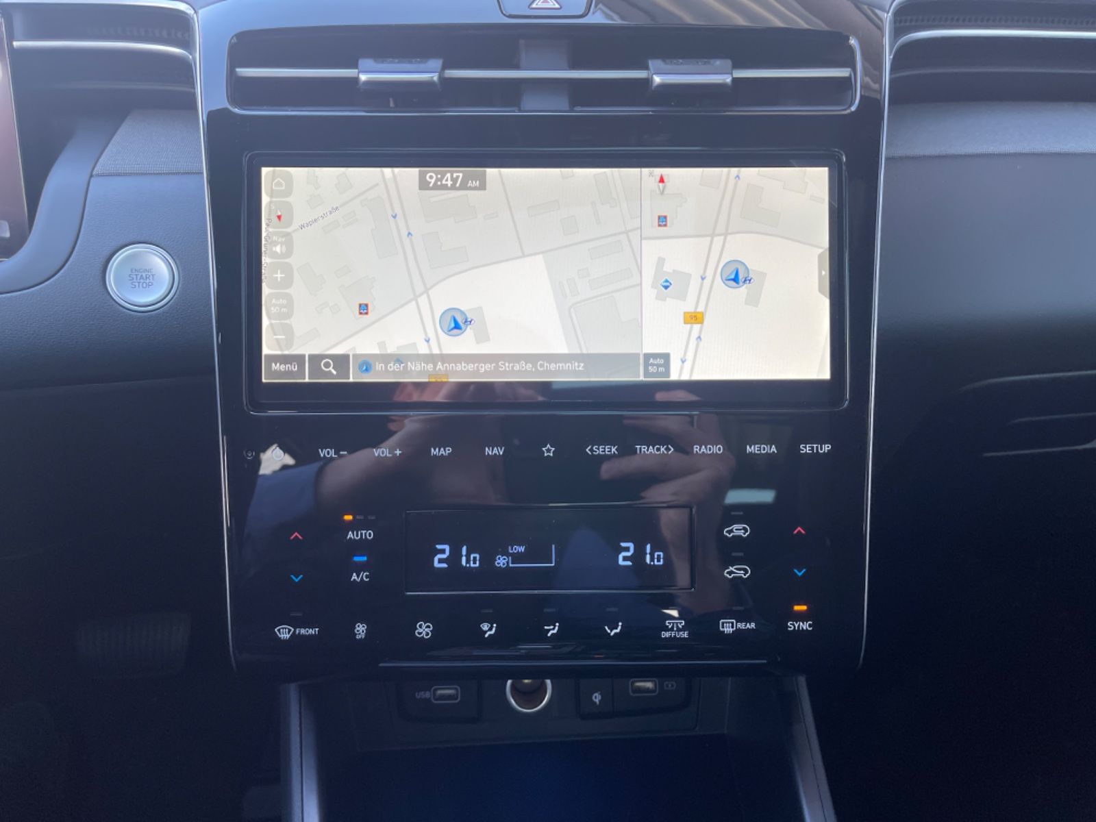 Fahrzeugabbildung Hyundai TUCSON 150PS DCT Blackline NAVI LED SD