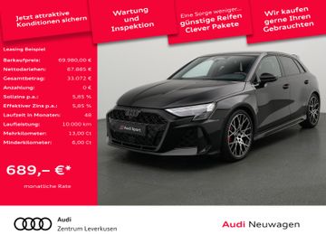 Audi Leasingangebot: Audi RS3 CARBON PANO SPORTAS VMAX280KM/H KAM SHZ