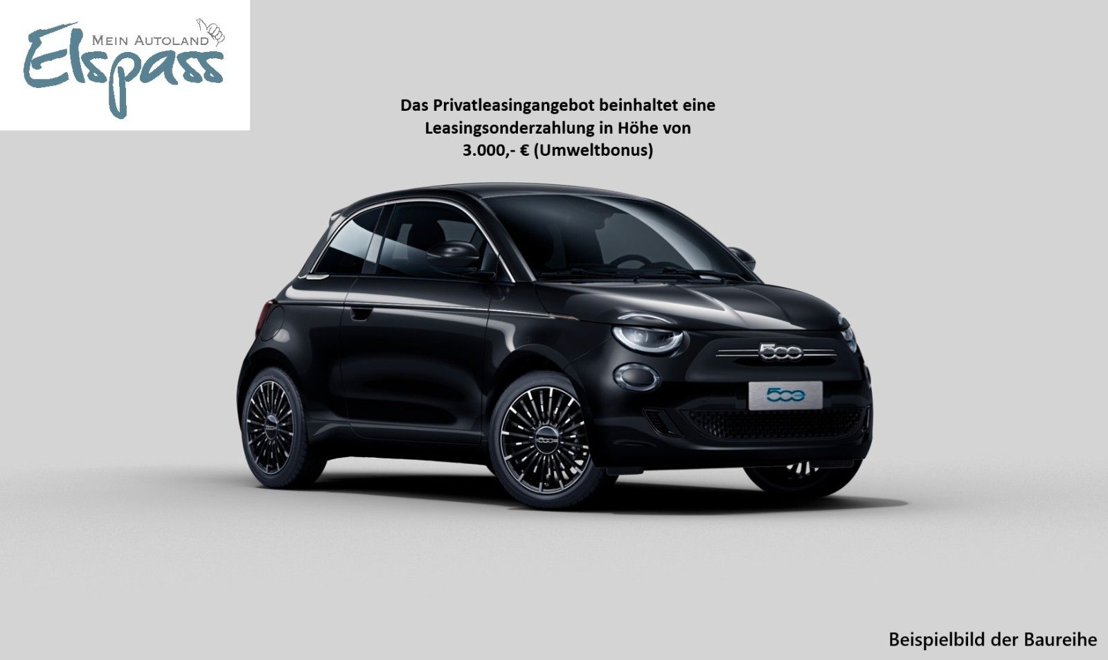 Fiat 500e La Prima MY25 zeitnah verfügb. SHZG LED KAM