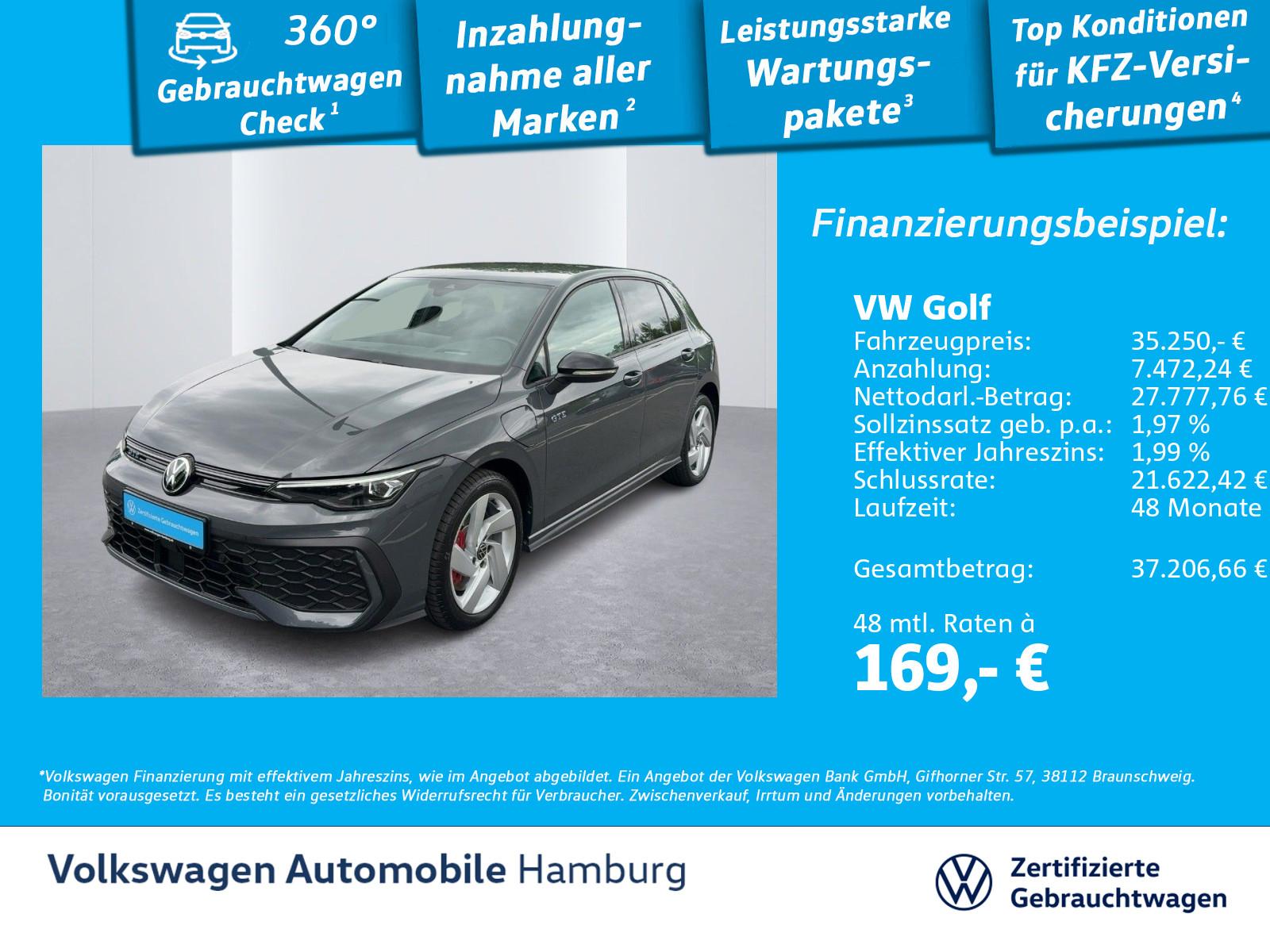 Volkswagen Golf VIII 1.5 eHybrid DSG GTE Rückfahrkamera Nav