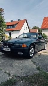 BMW e36 320i Cabrio mit Hardtop in Bostongrün - BMW: Cabrio, Hardtop E36