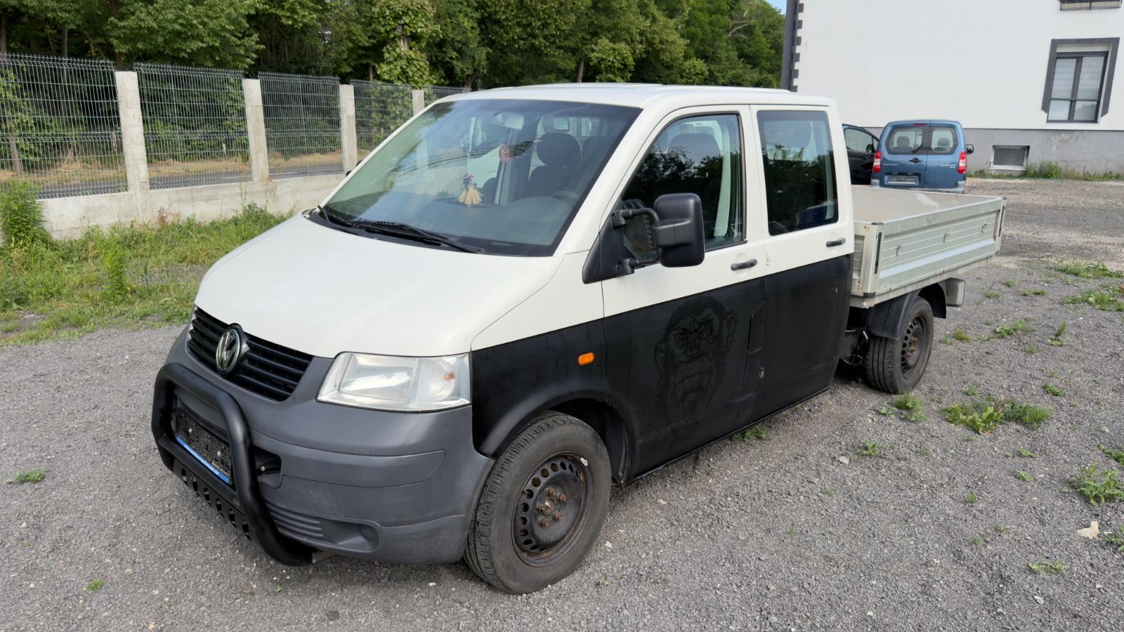 Volkswagen T5 2.5 TDI Pritsche Doppelkabine 4 Motion Allrad