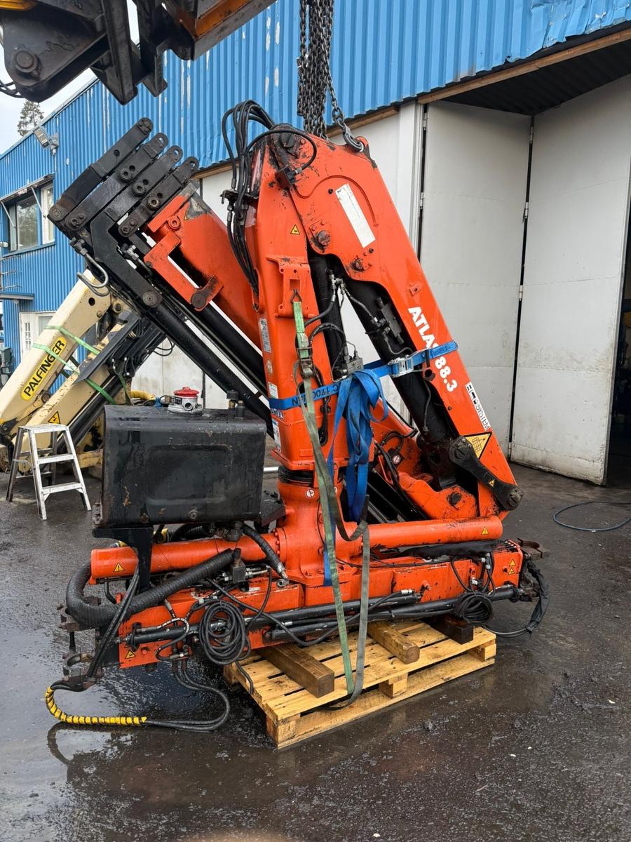 Andere Atlas 88.3- AL4 crane with 4 extension + radio