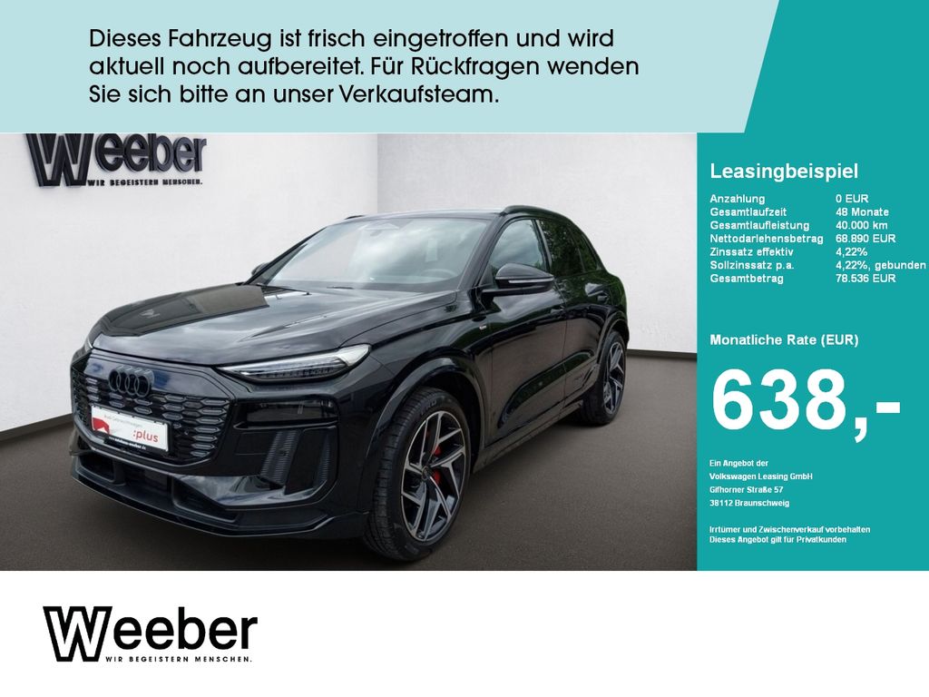 Audi Q6 e-tron S line quattro *AHK*B&O*PANO*BLACKSTYL