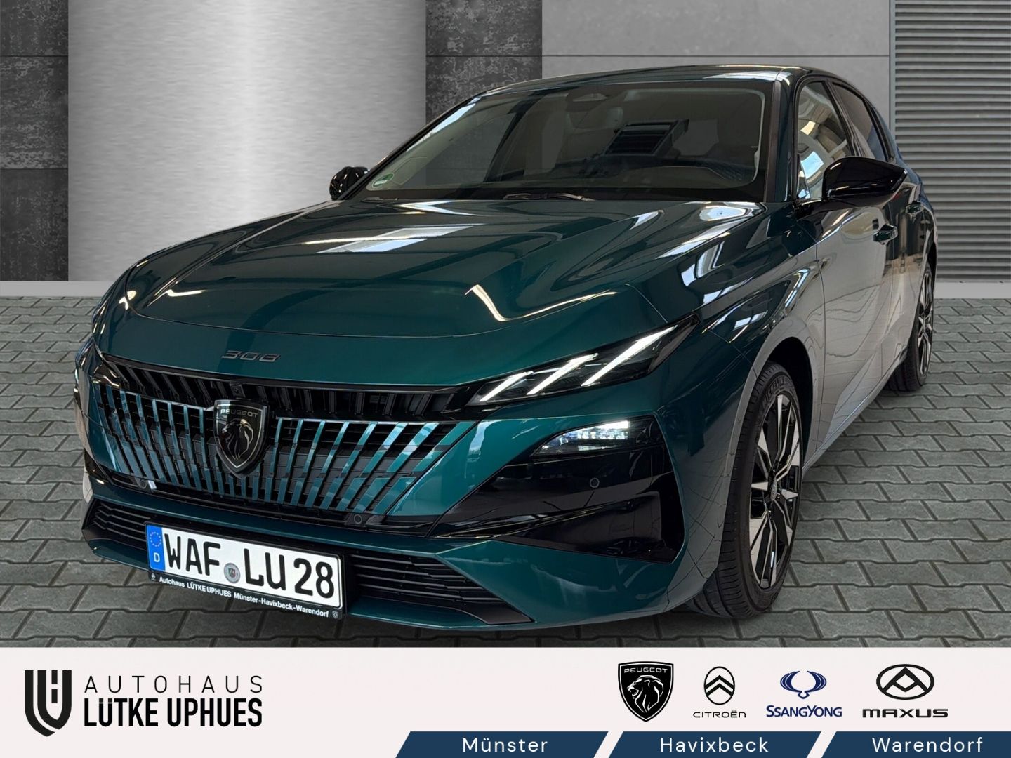 Fahrzeugabbildung Peugeot 308 Allure Hybrid 145 e-DSC6 Navi 360 Kamera ACC