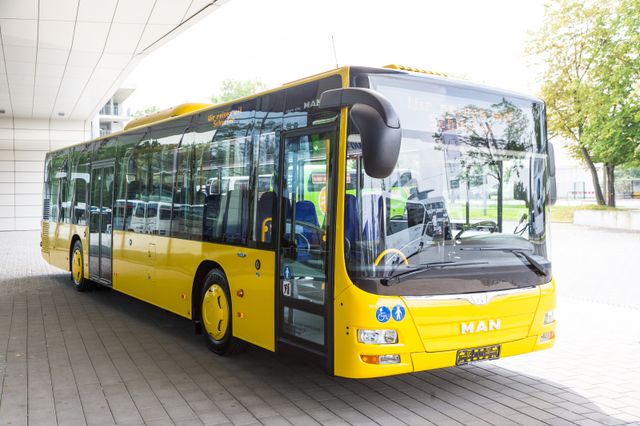 MAN A21, Motorschaden, Fahrerplatz Klimaanl.