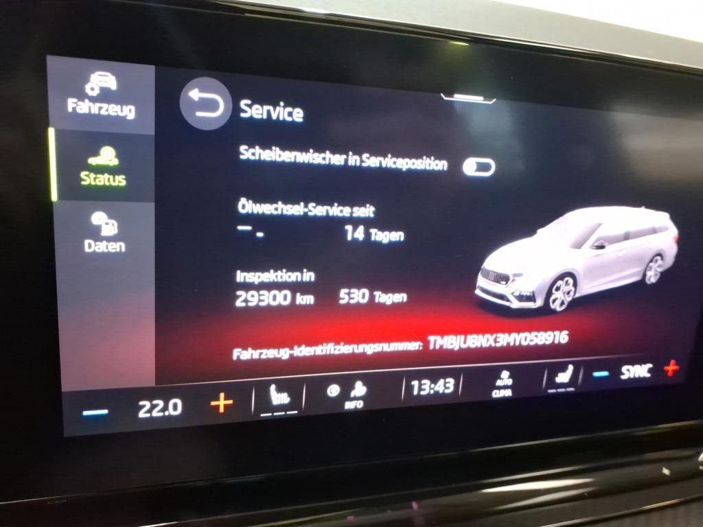 Skoda Octavia Combi RS 2.0 TFSI AHK*Tempo*klima*NAV*SH