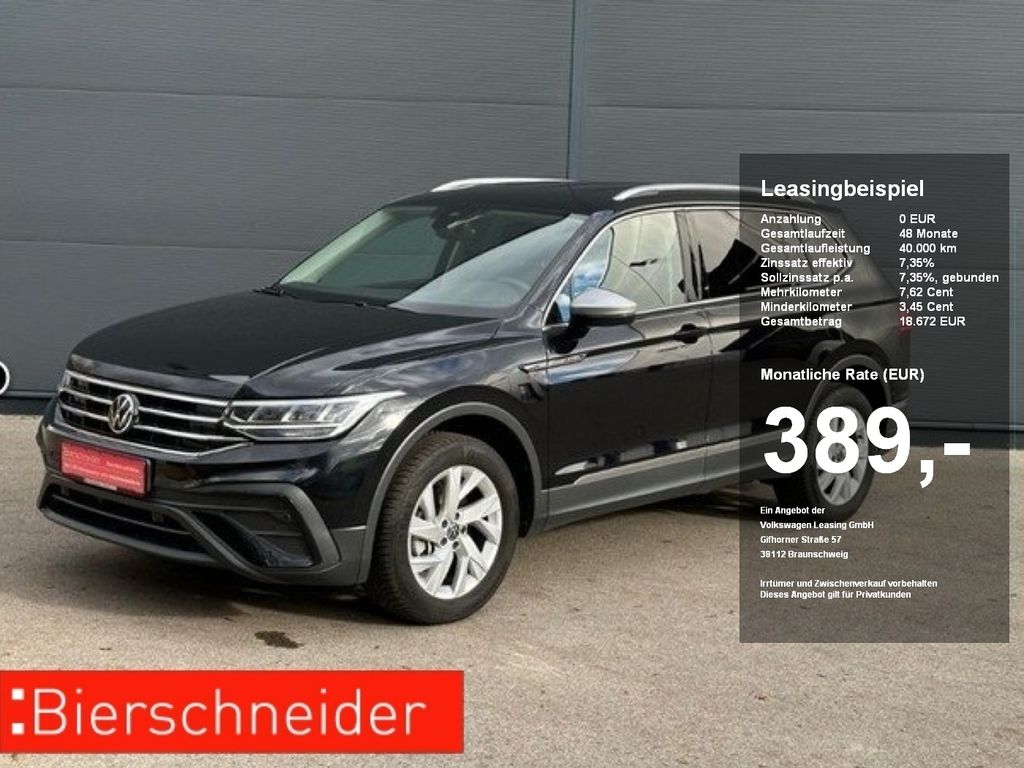 Volkswagen Tiguan Allspace 2.0 TDI DSG Life 7-S. LED NAVI A