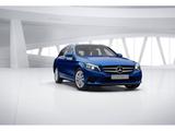 Mercedes-Benz C 180 T +Avantgarde+MBUX+PANO+KAMERA+AHK+NAVI - Mercedes-Benz C 180 mit Benzin-Antrieb: Blau, Kombi