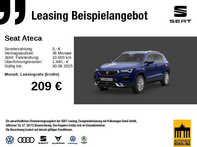 SEAT Ateca 1.5 TSI Road Edition DSG *Road Ed. Aktion*