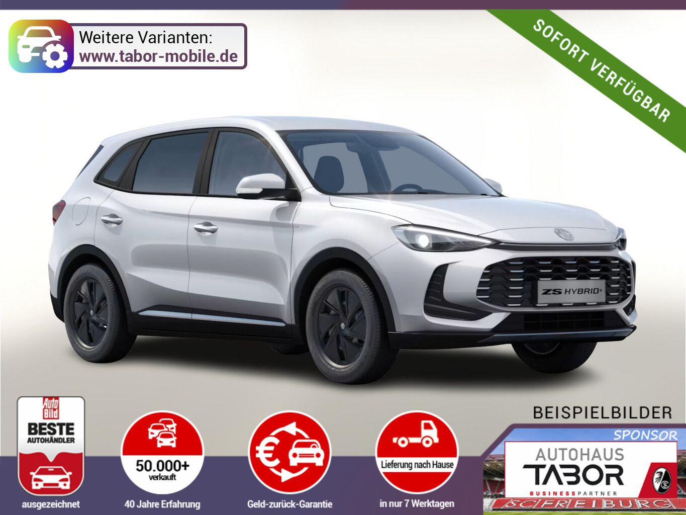 MG ZS Hybrid+ Standard ACC Kam Nav TotW UVP-26%*