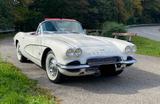 Corvette C1 1961 Weiß - Leder Rot - TÜV 2027 - Corvette Gebrauchtwagen in München