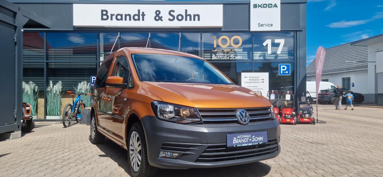 Volkswagen Caddy PKW Trendline Rollstuhlrampe*Behinderten