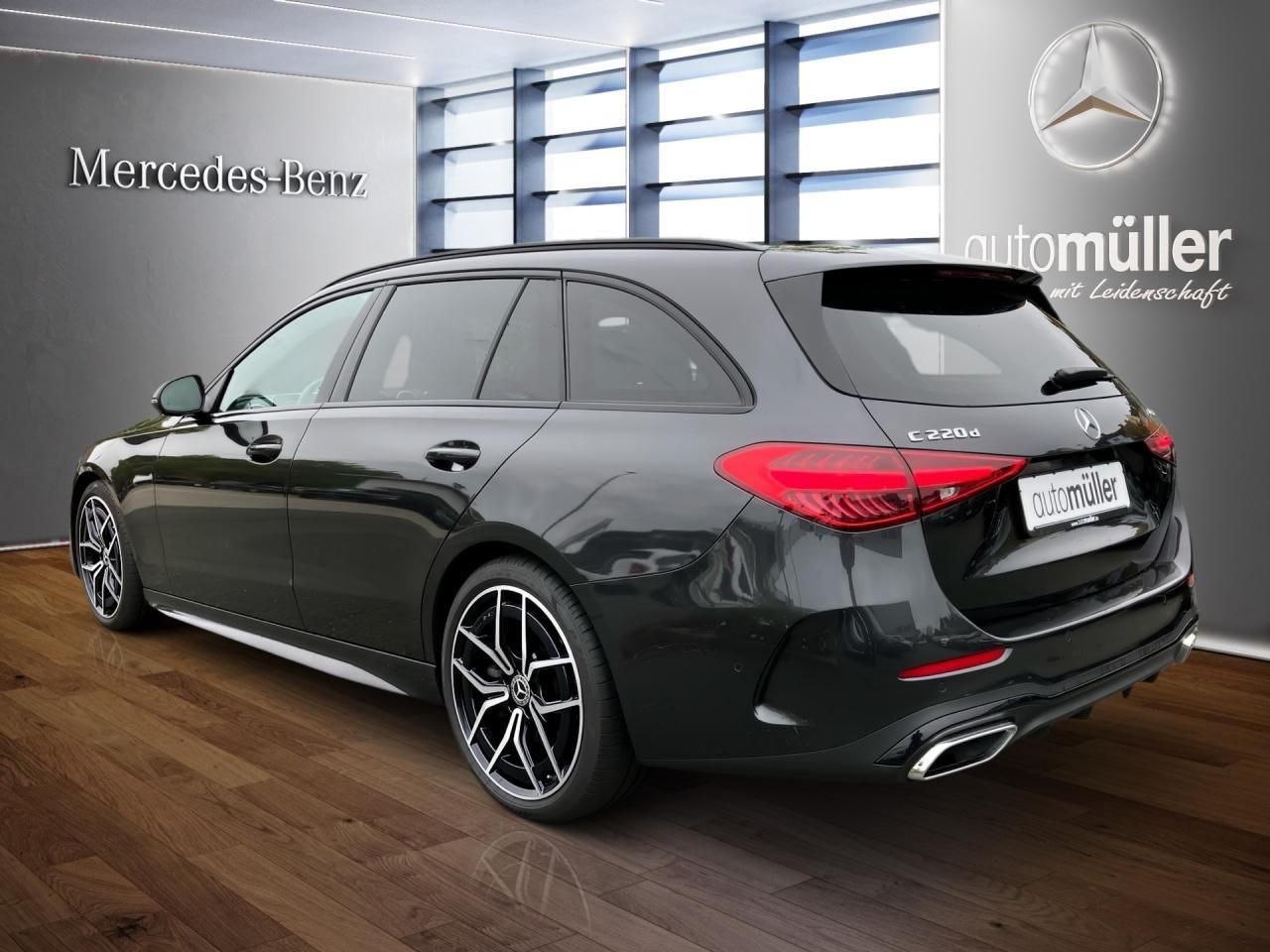 Fahrzeugabbildung Mercedes-Benz C 220 d 4M T AMG AHK Pano Night DigitalLight