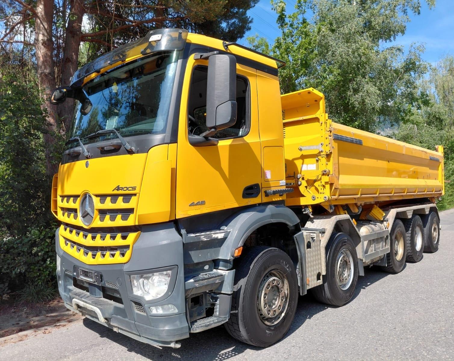Mercedes-Benz Arocs 4448 10x4,E6,Schwarzmueller Kipper, Retard