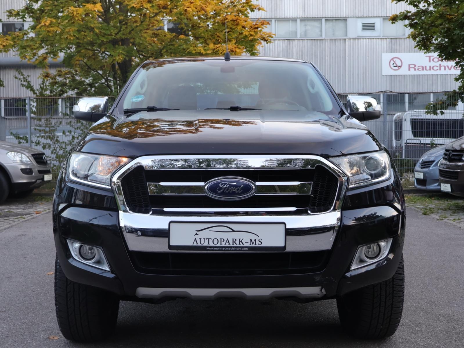 Ford Ranger Limited Double Cab 3.2 TDCi 5 cyl. 200 ch BVM 4x4 / Cuir / Caméra de recul / Pack Off-Road / Attelage 3,5 t