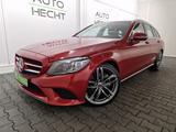 Mercedes-Benz C 300 T Avantgarde Multibeam Kamera, 19Zoll, AHK - mit Benzin-Antrieb: Rot, Vollleder, Kombi