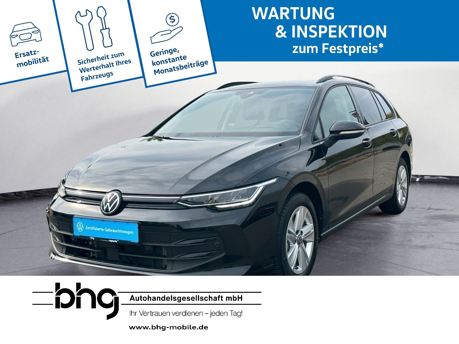 Volkswagen Golf Variant 2.0 TDI DSG Navi AHK Kamera HUD ACC imagem 2