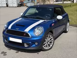MINI Cooper S Cabrio Voll Xenon Klima Teilleder 8fach - blaue MINI Cooper S Cabrio
