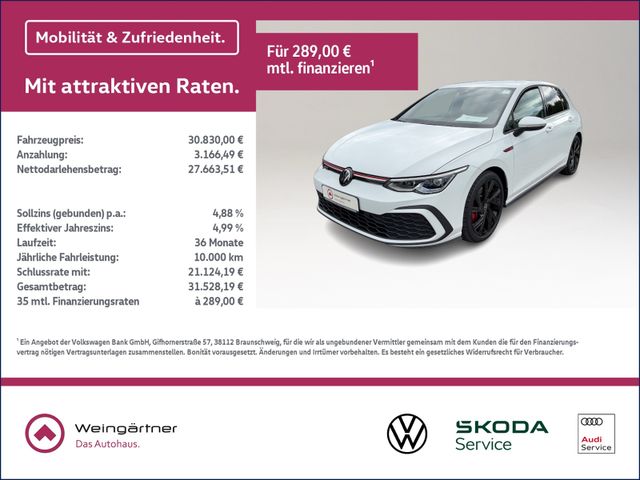 Golf VIII GTI, ACC, 18" Alu Bergamo, Winterpaket