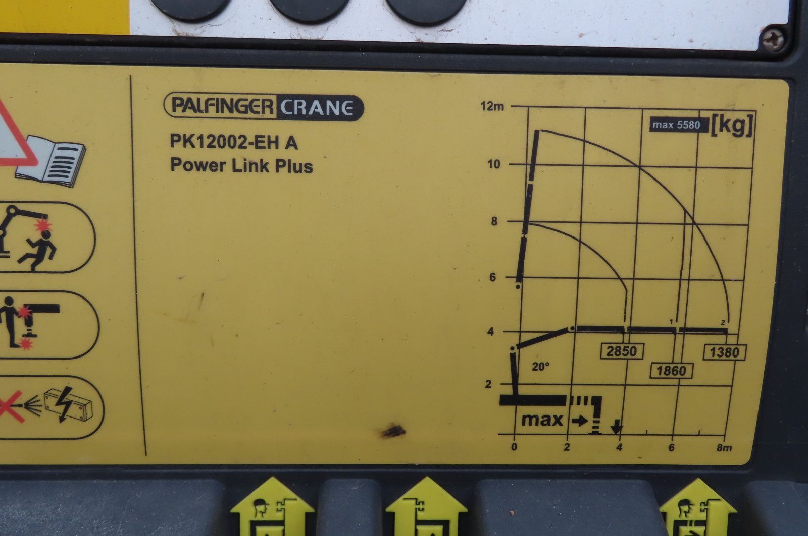 Fahrzeugabbildung Mercedes-Benz Axor  1833 L - Glastransporter Kran Palfinger