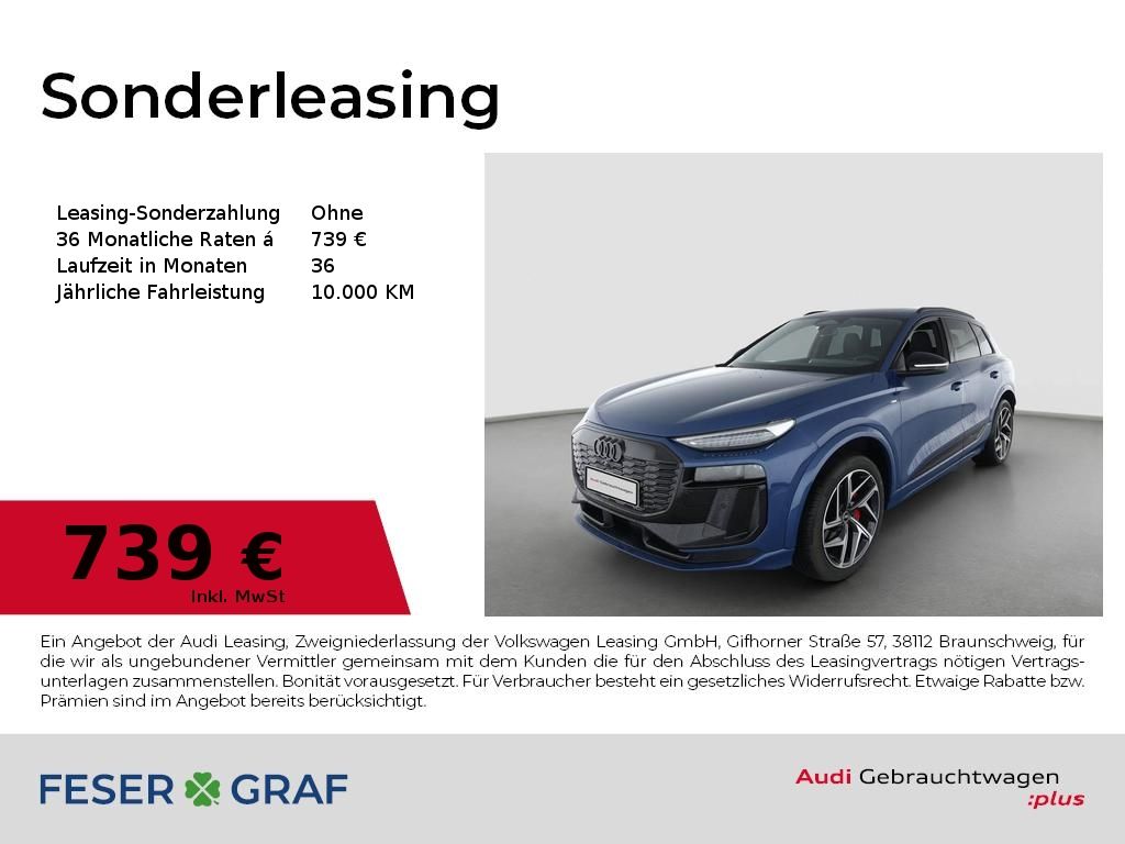 Audi Q6 S Line e-tron quattro Pano/Matrix/B&O/Wärmep.