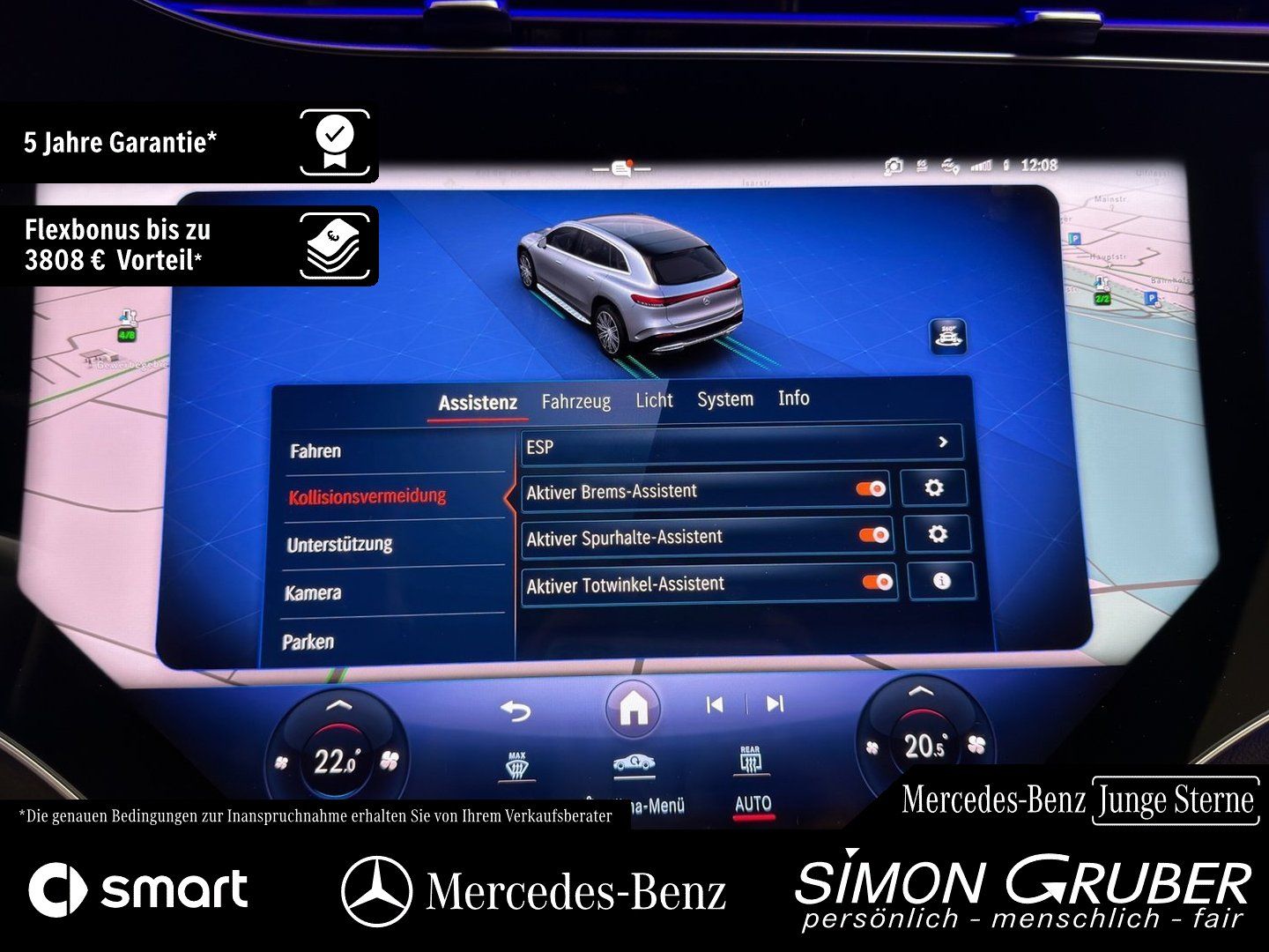 Fahrzeugabbildung Mercedes-Benz EQS 580 4M SUV AMG Premium+ Massage AHK 7 Sitze