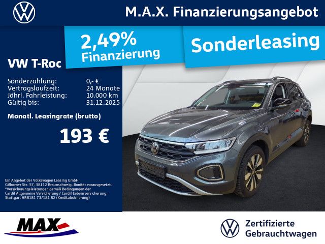 Volkswagen T-Roc 1.0 TSI GOAL LED+ACC+APP+NAV+SHZ+ALU+KLIMA