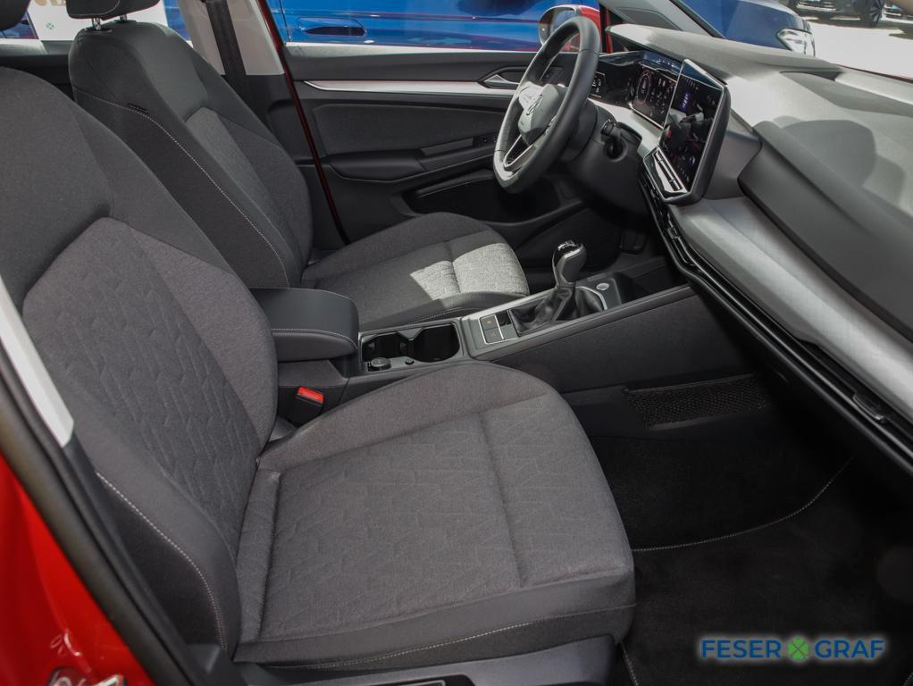 Volkswagen Golf 8 1.5 TSI Life AHK ACC CarPlay LED Sitzh., миниатюра 4