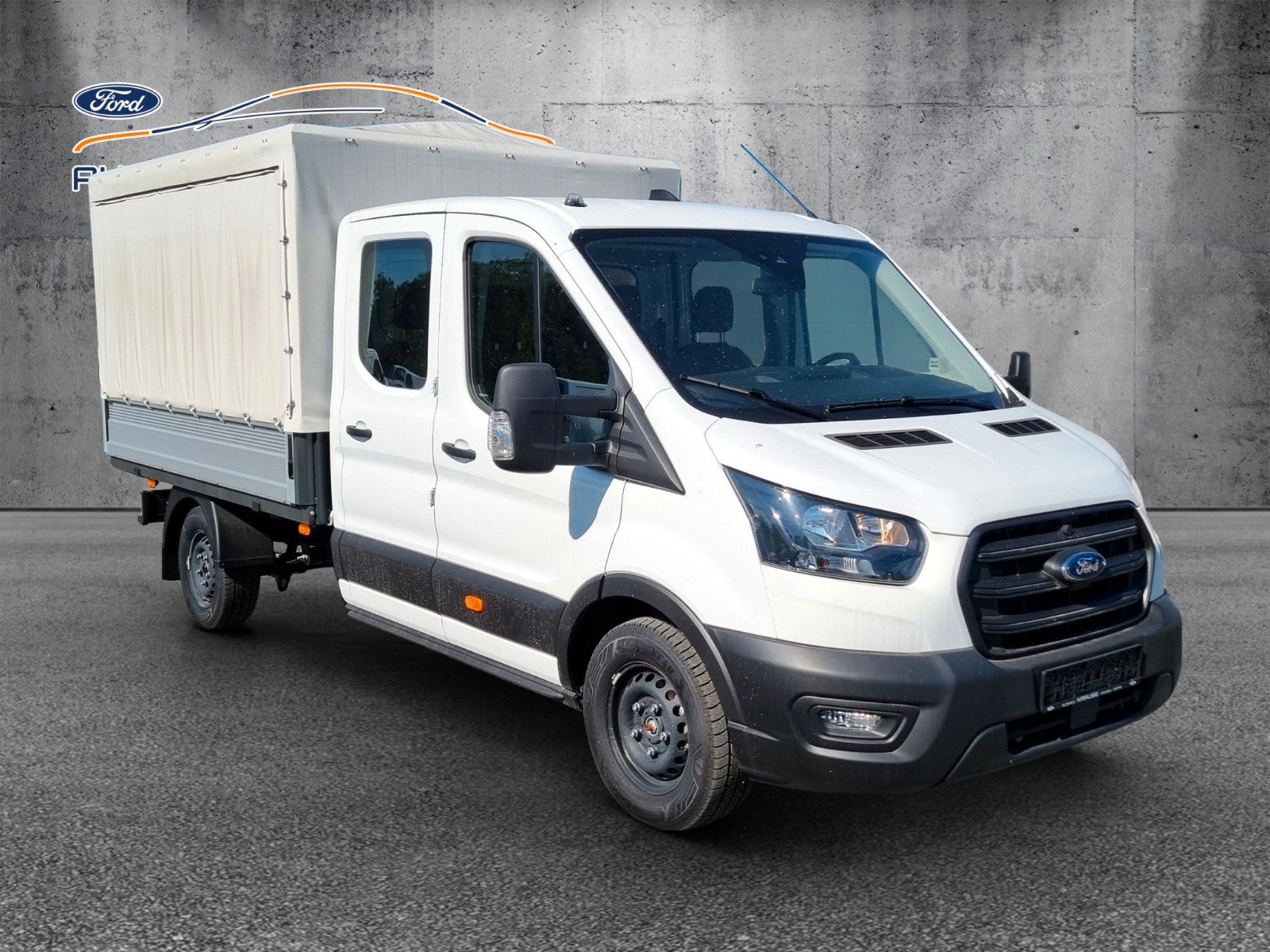 Fahrzeugabbildung Ford Transit Pritsche Plane Spriegel 350 L3