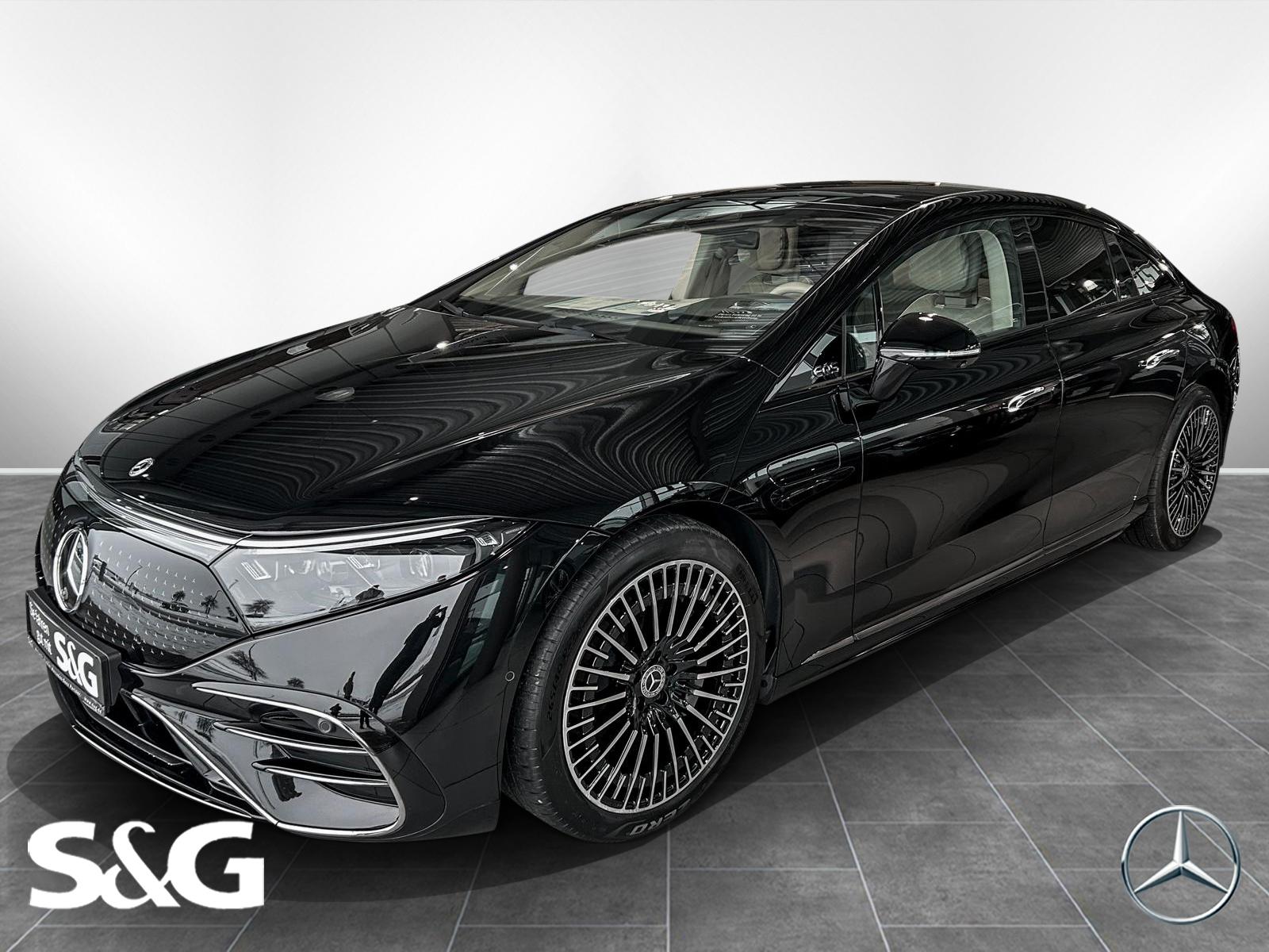 Mercedes-Benz EQS 580 4M AMG Night+360°+Sitzh.+Pano+MBUX+21