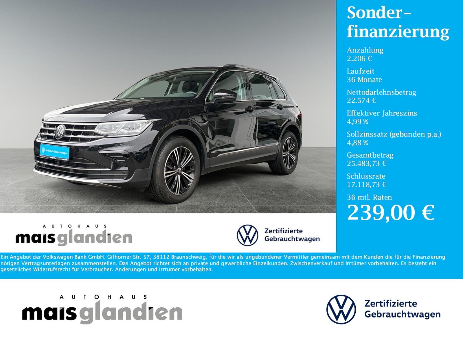 Volkswagen Tiguan 1.4 eHybrid Elegance Matrix Navi Kamera