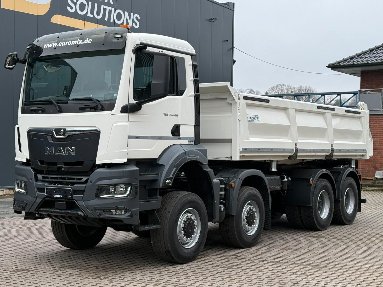 MAN TGS 35.480 8x8 EuromixMTP 3-Seiten-Kipper