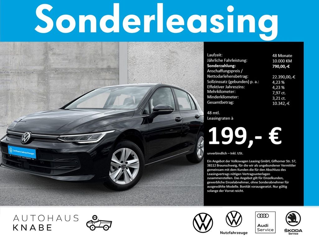 Volkswagen Golf VIII 1.5 TSI Life NEUES MODELL NAVI AHK