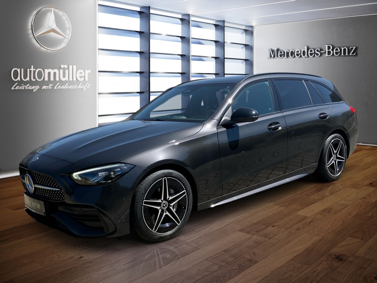 Fahrzeugabbildung Mercedes-Benz C 180 T AMG+EDITION+NIGHT+STANDHEIZ+LENKRADH+360
