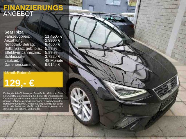 Seat Ibiza 1.0 TGI FR LED KAMERA SITZH LM17