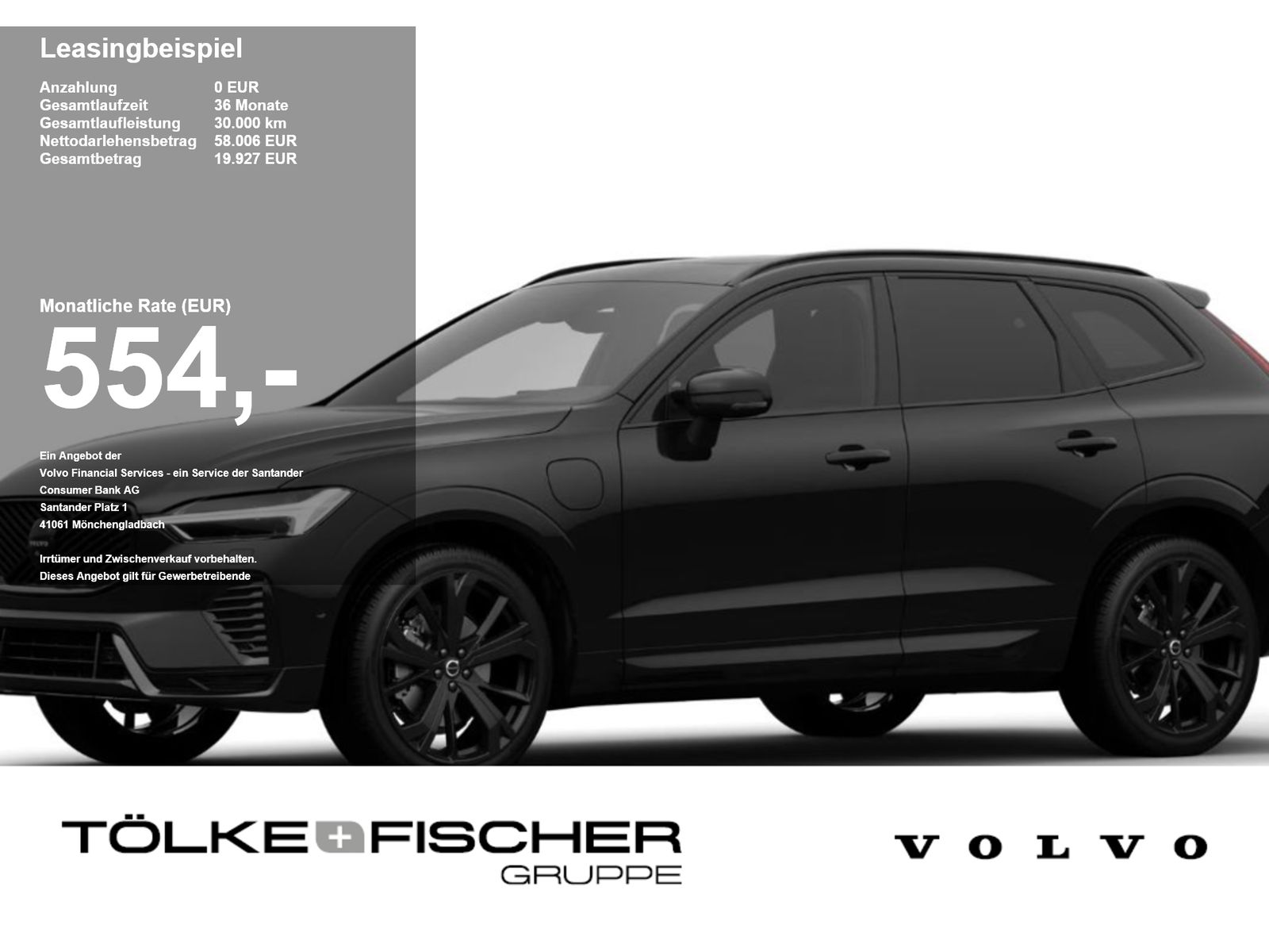 Volvo XC60 T8 AWD PLUS BLACK EDITION Gewerbe Aktion