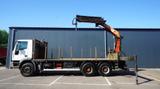 Iveco EUROTRAKKER CURSOR 350 6X4 FLATBED WITH PALFINGE - Iveco Eurotrakker