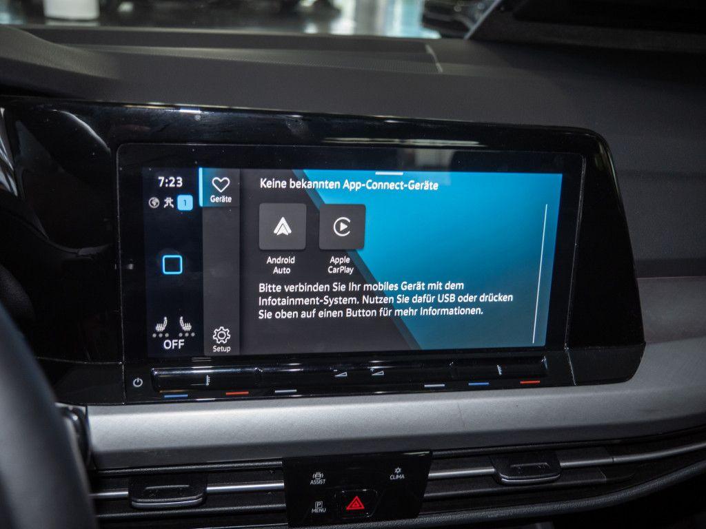 Volkswagen Golf VIII 2.0 TDI Life Kamera Navi LED Sprachst., миниатюра 12