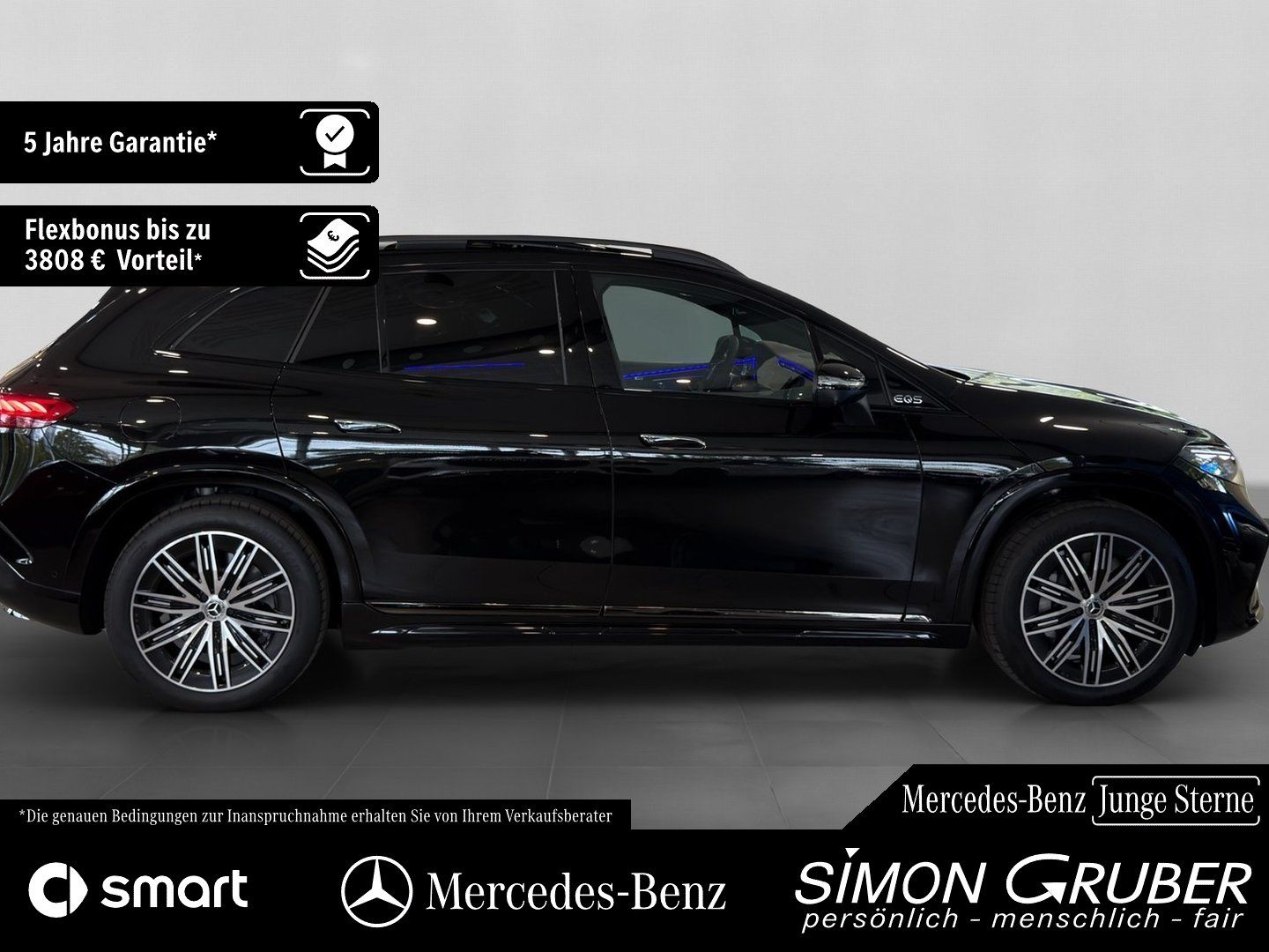 Fahrzeugabbildung Mercedes-Benz EQS 580 4M SUV AMG Premium+ Massage AHK 7 Sitze