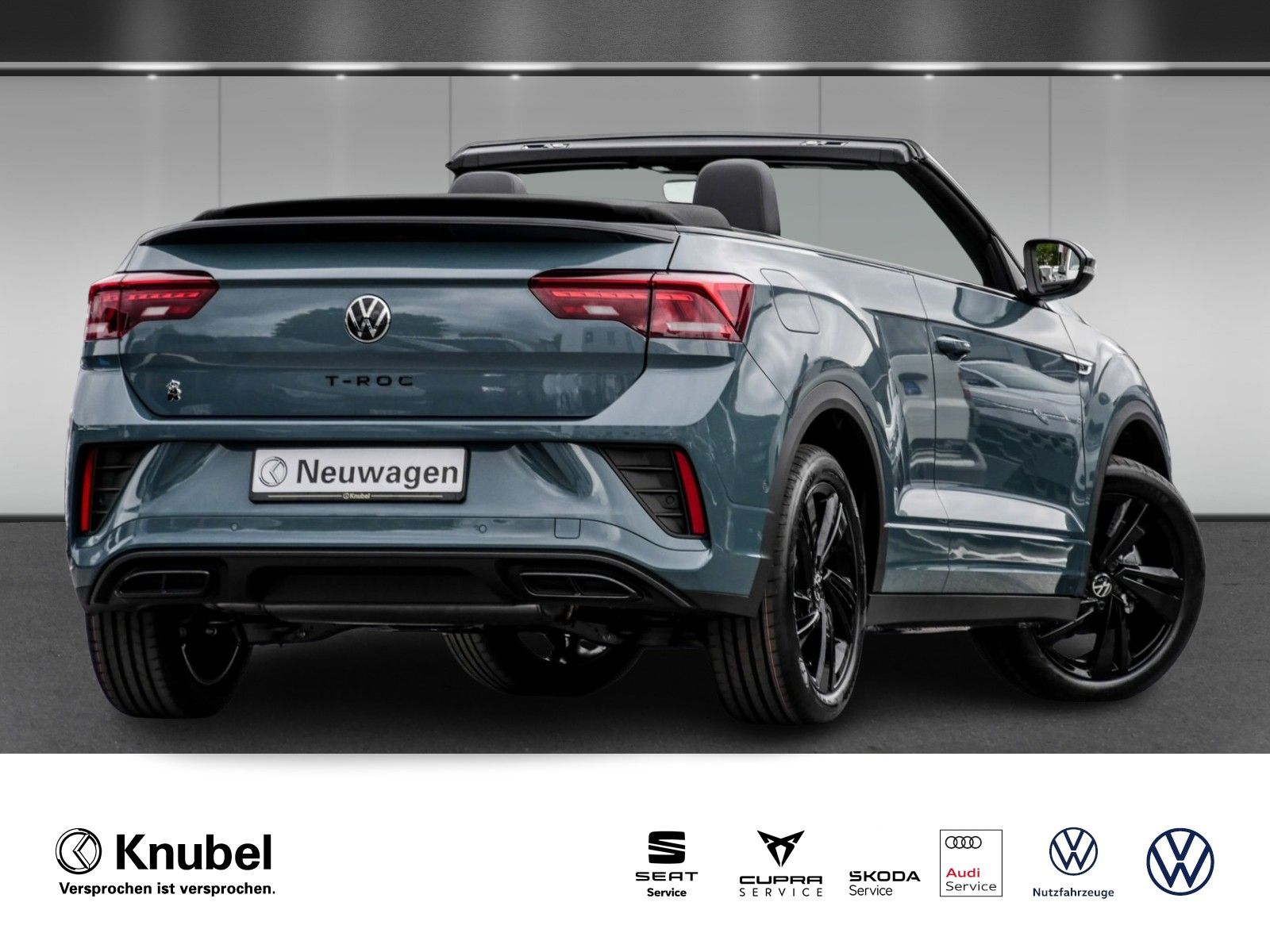 Volkswagen T-Roc Cabriolet R-Line 1.5 TSI DSG AHK ACC Navi  imagem 2