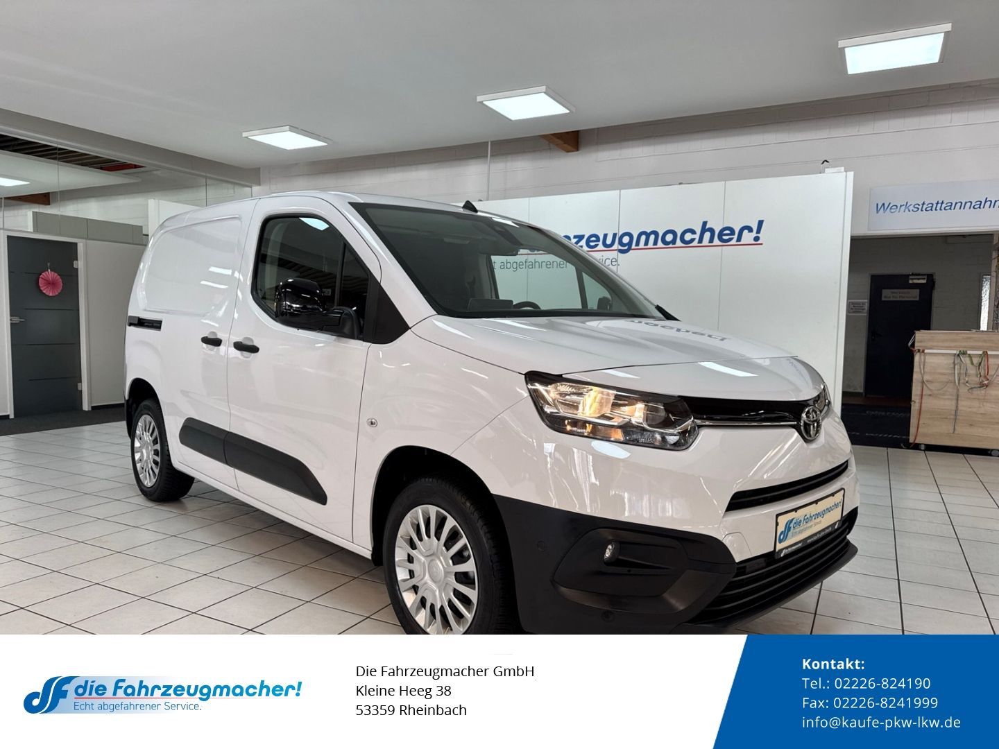 Fahrzeugabbildung Toyota Proace City L1 Meister Navi Apple CarPlay Androi